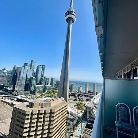 Two Br Two Ba Condo Face To Cn Tower Step To Rogers Centre